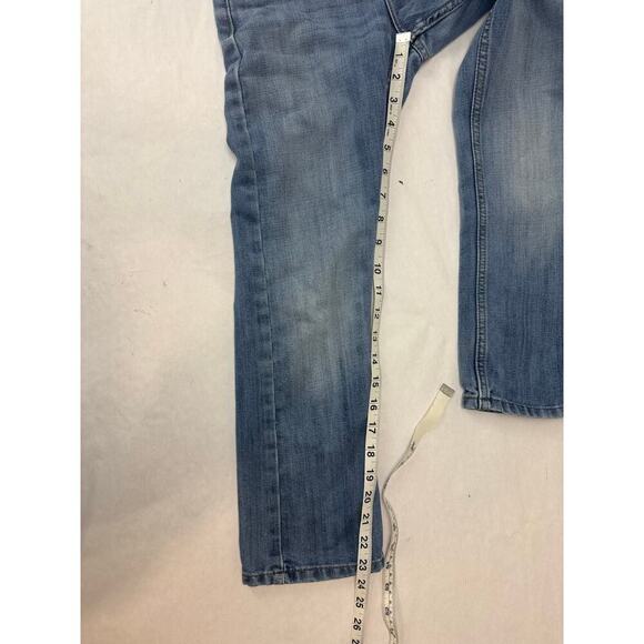 Lee Dungarees Slim Fit Jeans Blue Boys Size 10 Slim - Picture 5 of 8